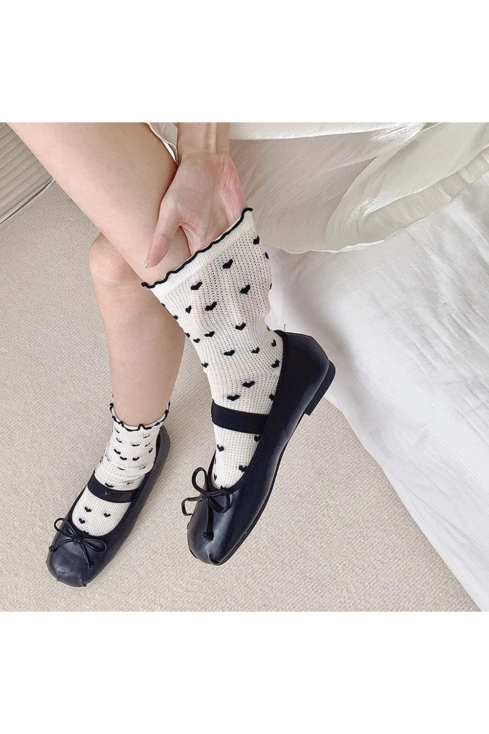 New Style Trends - Coquette Colorful Dots Crew Socks - Outfit Ideas New Style Trends - Coquette Colorful Dots Crew Socks - Outfit Ideas