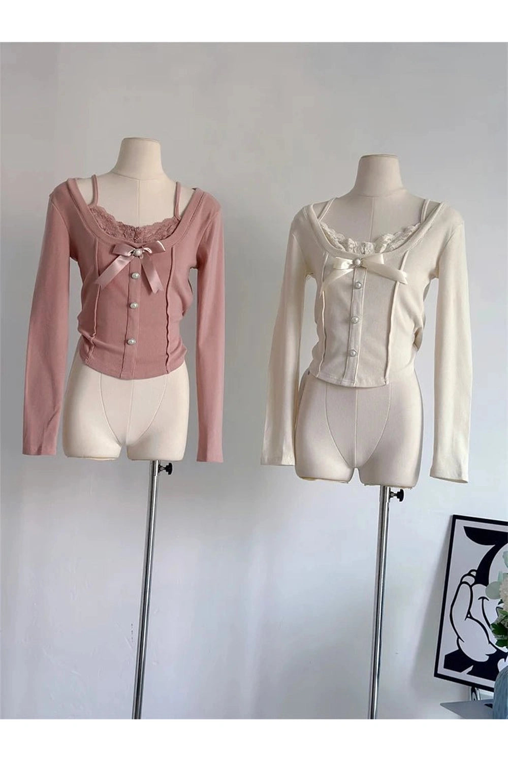 New Style Trends - Coquette Elegant Bow Button-Up Blouse - Outfit Ideas