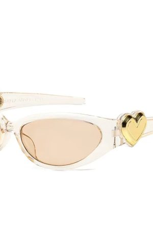 New Style Trends - Coquette Heartcore Pink Sunglasses - Outfit Ideas