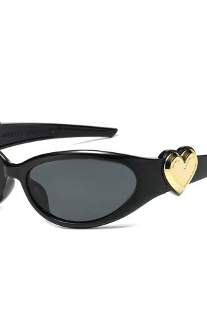 New Style Trends - Coquette Heartcore Pink Sunglasses - Outfit Ideas