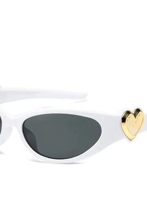 New Style Trends - Coquette Heartcore Pink Sunglasses - Outfit Ideas