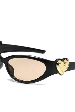 New Style Trends - Coquette Heartcore Pink Sunglasses - Outfit Ideas