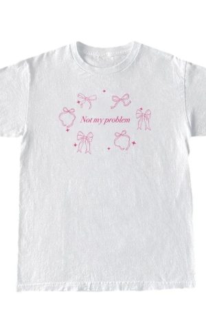 New Style Trends - Coquette Mood Bow T-Shirt - Outfit Ideas