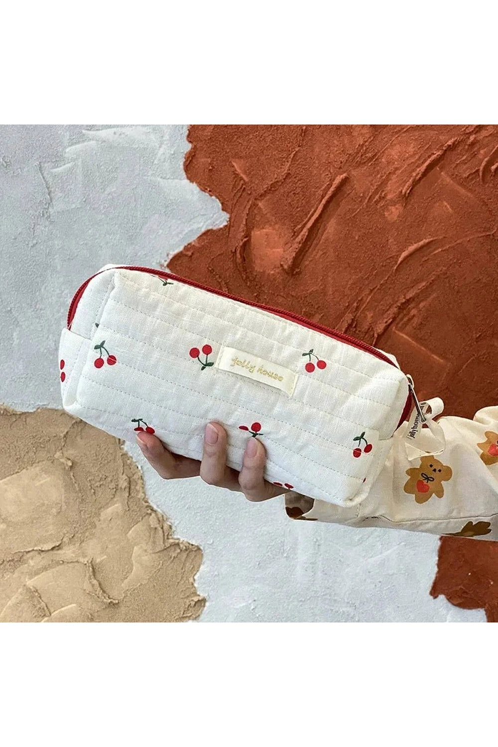 New Style Trends - Coquette Quilted Cherry Travel Bag - Outfit Ideas New Style Trends - Coquette Quilted Cherry Travel Bag - Outfit Ideas