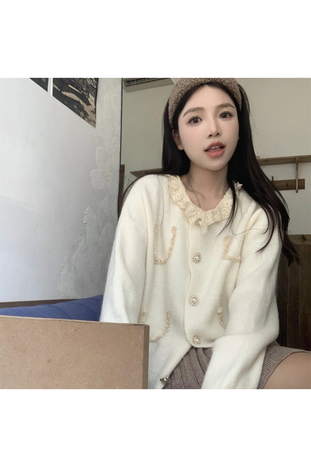 New Style Trends - Coquette Retro Charm Lace Cardigan - Outfit Ideas New Style Trends - Coquette Retro Charm Lace Cardigan - Outfit Ideas