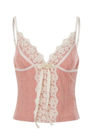 New Style Trends - Coquette Sage Blossom Ribbon Top - Outfit Ideas