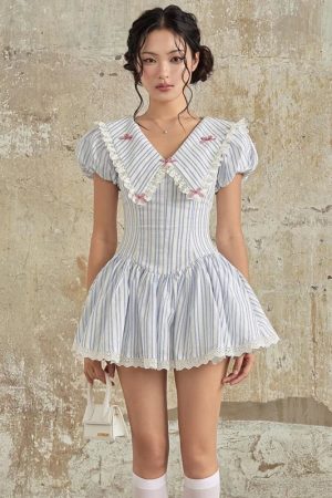 New Style Trends - Coquette Sugar Sailor Cottage Dress - Outfit Ideas