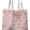 New Style Trends - Coquette Sweet Heart Furry Tote Bag - Outfit Ideas