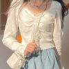 New Style Trends - Coquette Sweet Lace Square Top - Outfit Ideas