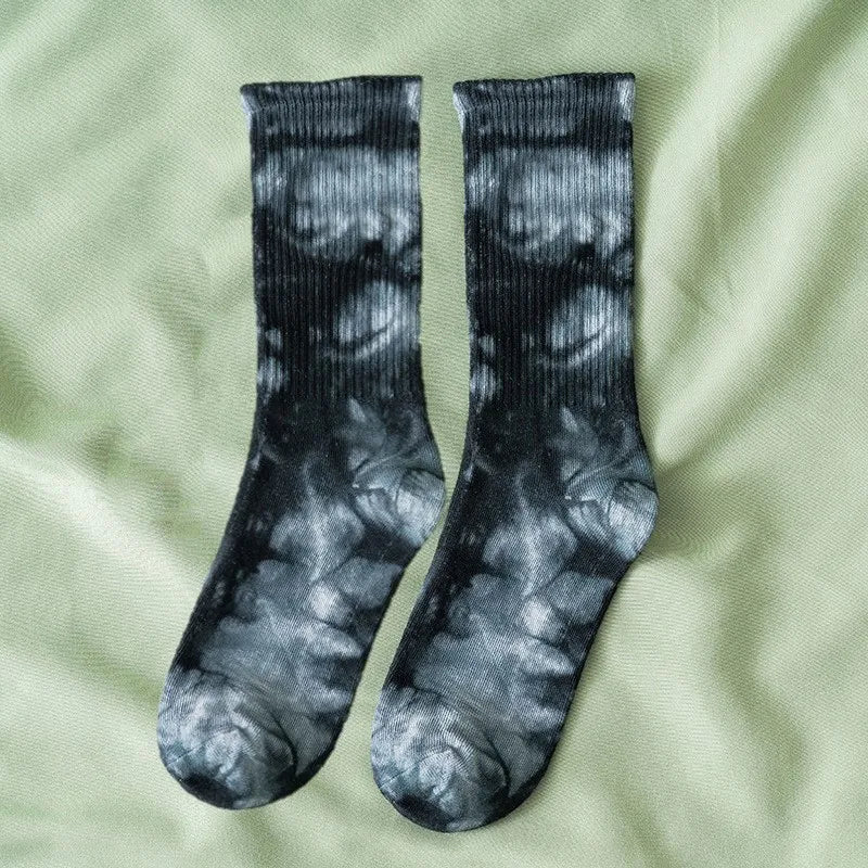 New Style Trends - Cosmic Swirl Aesthetic Tie-Dye Socks - Outfit Ideas New Style Trends - Cosmic Swirl Aesthetic Tie-Dye Socks - Outfit Ideas