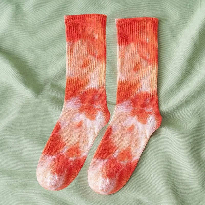 New Style Trends - Cosmic Swirl Aesthetic Tie-Dye Socks - Outfit Ideas New Style Trends - Cosmic Swirl Aesthetic Tie-Dye Socks - Outfit Ideas