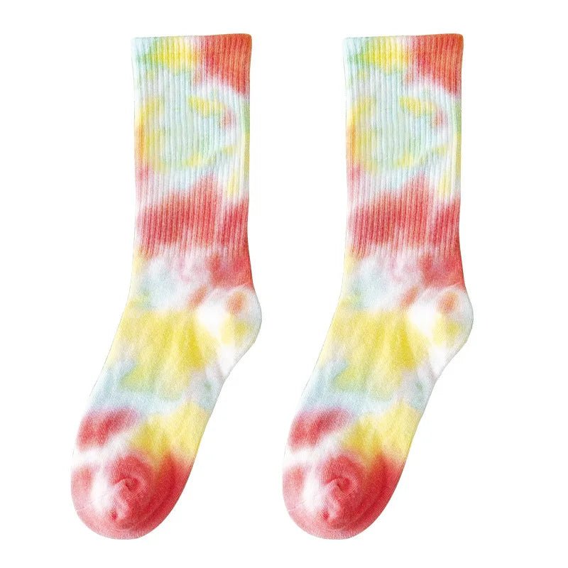 New Style Trends - Cosmic Swirl Aesthetic Tie-Dye Socks - Outfit Ideas New Style Trends - Cosmic Swirl Aesthetic Tie-Dye Socks - Outfit Ideas
