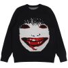 New Style Trends - Creepy Smile Alt Knit Sweater - Outfit Ideas