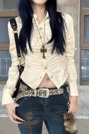 New Style Trends - Crystal Back Glam Shirt - Outfit Ideas