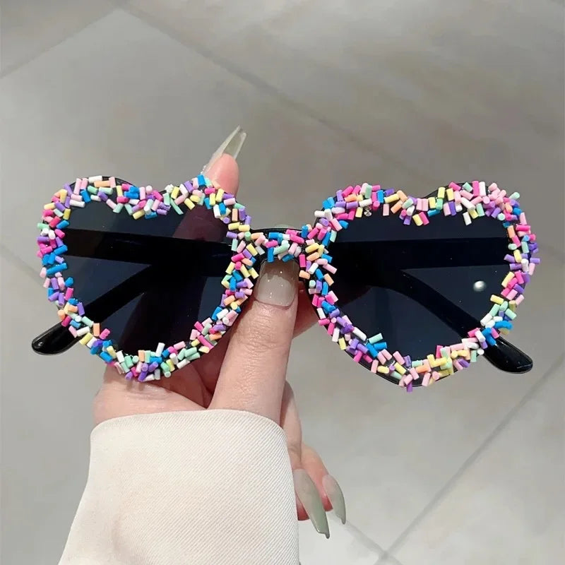 New Style Trends - Cute Candy Pop Heart Sunglasses - Outfit Ideas New Style Trends - Cute Candy Pop Heart Sunglasses - Outfit Ideas