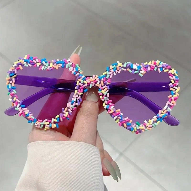 New Style Trends - Cute Candy Pop Heart Sunglasses - Outfit Ideas New Style Trends - Cute Candy Pop Heart Sunglasses - Outfit Ideas