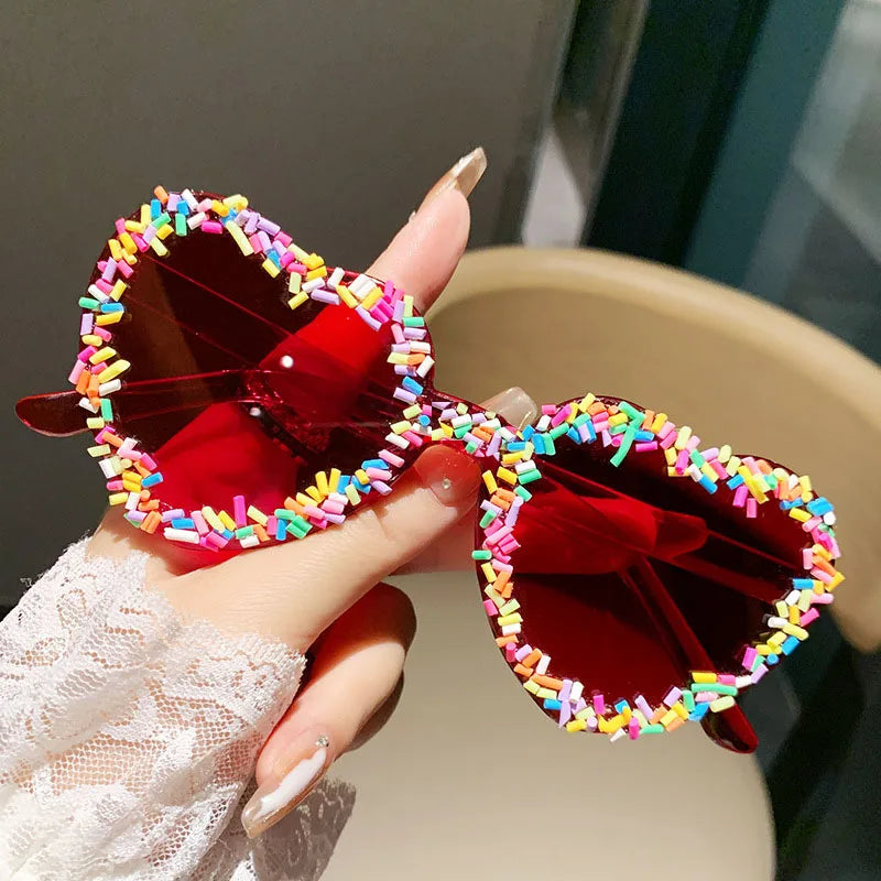New Style Trends - Cute Candy Pop Heart Sunglasses - Outfit Ideas New Style Trends - Cute Candy Pop Heart Sunglasses - Outfit Ideas