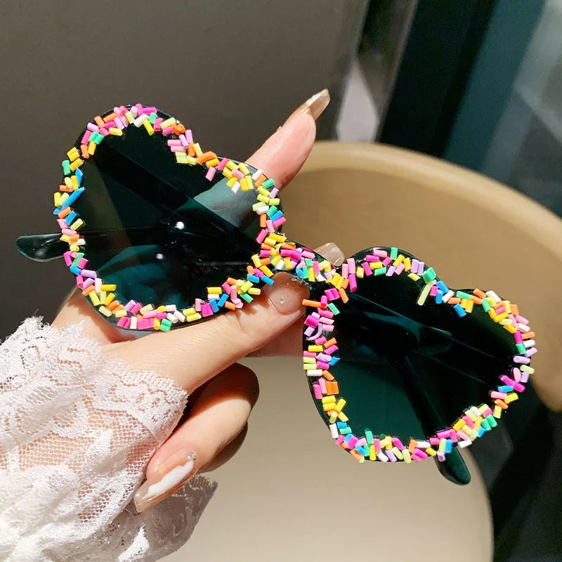 New Style Trends - Cute Candy Pop Heart Sunglasses - Outfit Ideas New Style Trends - Cute Candy Pop Heart Sunglasses - Outfit Ideas