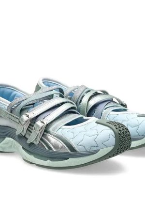 New Style Trends - Cyber Y2k Noir Reflective Sneakers - Outfit Ideas