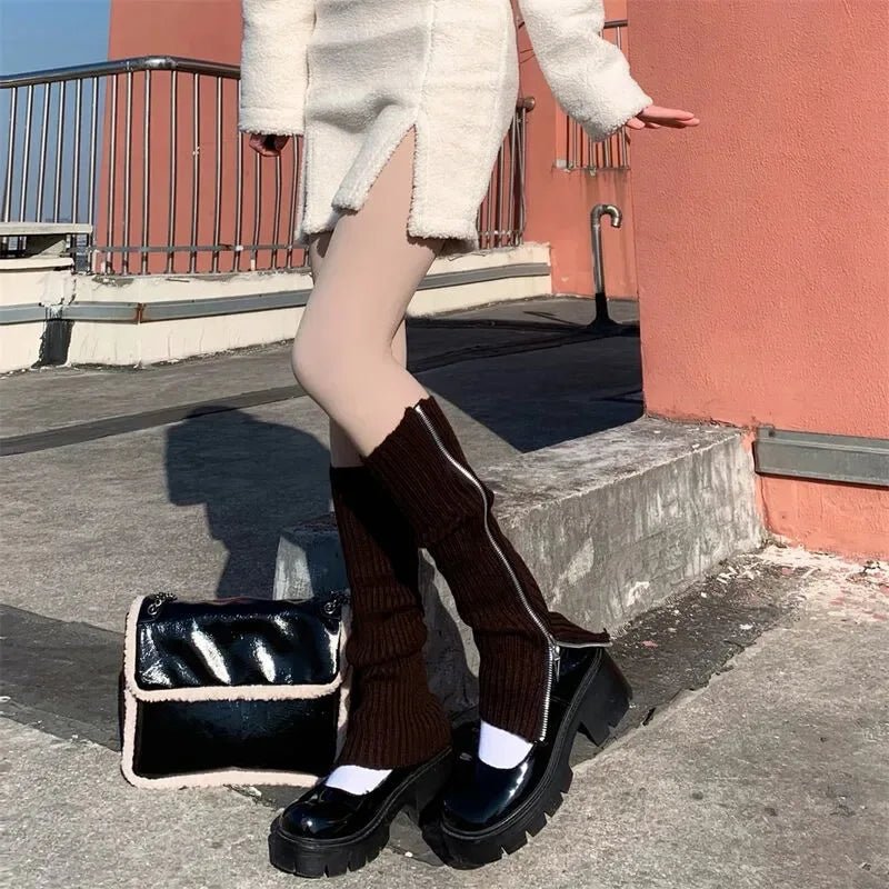 New Style Trends - Cyber Y2k Split Leg Warmers - Outfit Ideas New Style Trends - Cyber Y2k Split Leg Warmers - Outfit Ideas