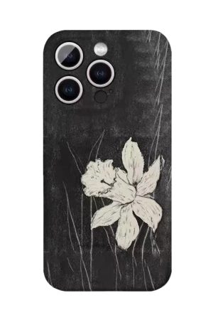 New Style Trends - Daffodil on Charcoal iPhone Case - Outfit Ideas