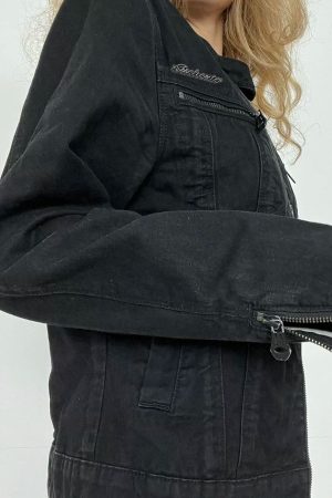 New Style Trends - Dark Rebel Alt Zip-Up Jacket - Outfit Ideas
