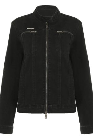 New Style Trends - Dark Rebel Alt Zip-Up Jacket - Outfit Ideas