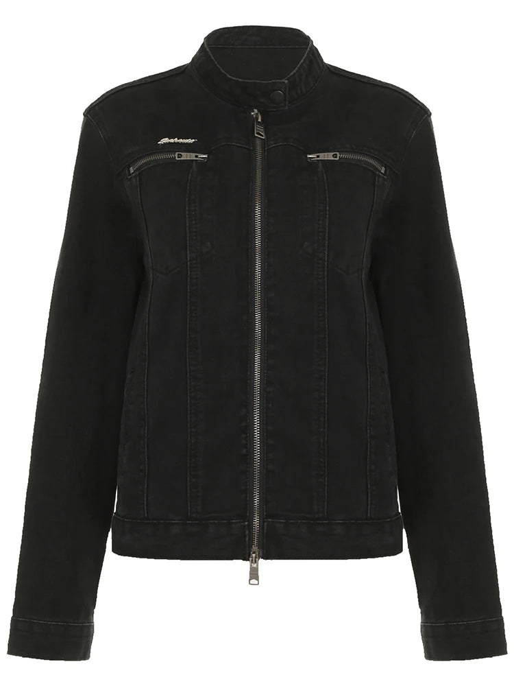 New Style Trends - Dark Rebel Alt Zip-Up Jacket - Outfit Ideas New Style Trends - Dark Rebel Alt Zip-Up Jacket - Outfit Ideas