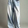 New Style Trends - Distressed Light-Wash Y2k Wide-Leg Jeans - Outfit Ideas