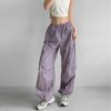 New Style Trends - Edgy Baggy Lilac Parachute Pants - Outfit Ideas
