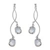 New Style Trends - Edgy Crystal Twirl Drop Earrings - Outfit Ideas