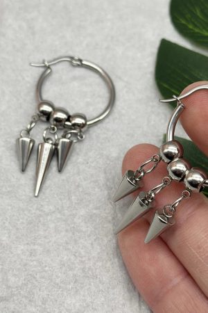 New Style Trends - Edgy Dagger Earrings - Outfit Ideas