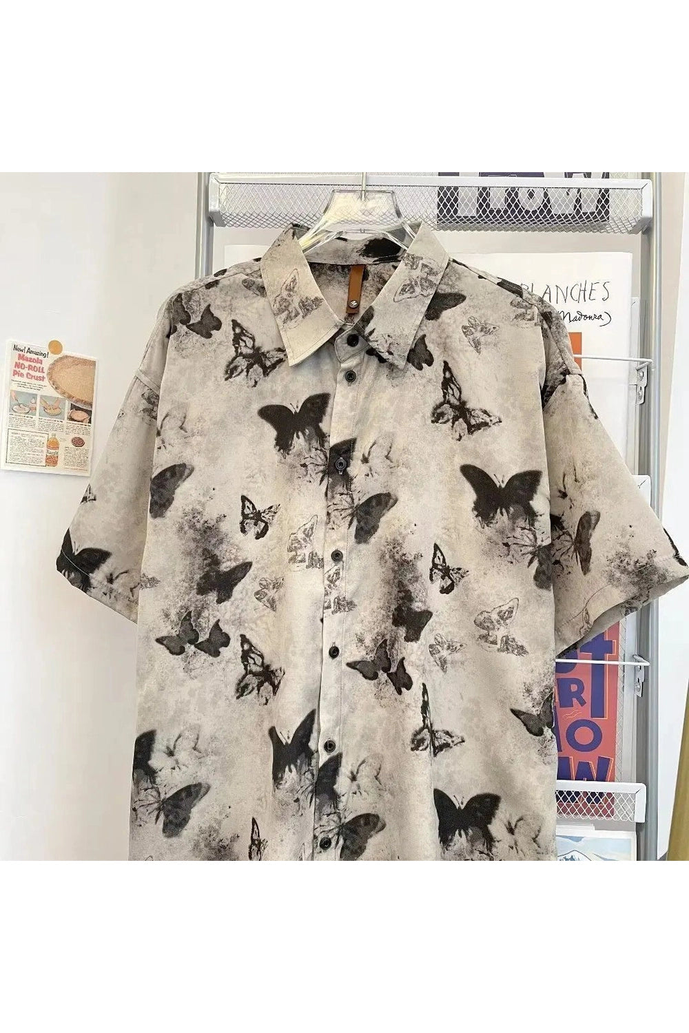 New Style Trends - Edgy Ethereal Butterfly Print Shirt - Outfit Ideas New Style Trends - Edgy Ethereal Butterfly Print Shirt - Outfit Ideas