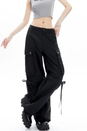 New Style Trends - Edgy Lavender Dream Cargo Pants - Outfit Ideas