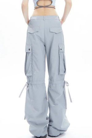 New Style Trends - Edgy Lavender Dream Cargo Pants - Outfit Ideas