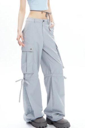 New Style Trends - Edgy Lavender Dream Cargo Pants - Outfit Ideas