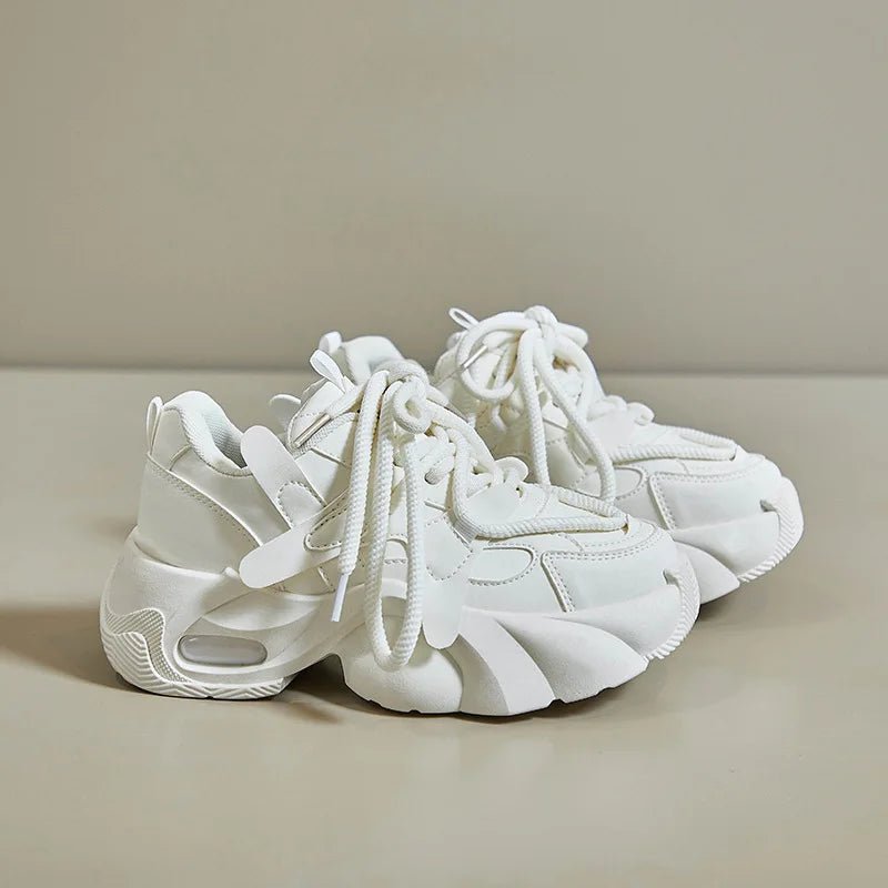 New Style Trends - Edgy Mocha Swirl Chunky Sneakers - Outfit Ideas New Style Trends - Edgy Mocha Swirl Chunky Sneakers - Outfit Ideas