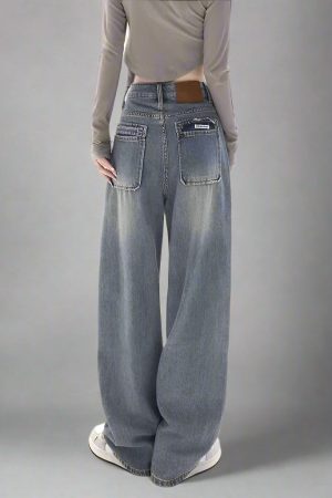 New Style Trends - Edgy Oversized Denim Jeans - Outfit Ideas