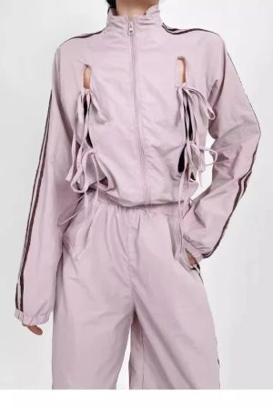 New Style Trends - Edgy Strapped Y2k Streetwear Outfit Set - Outfit Ideas