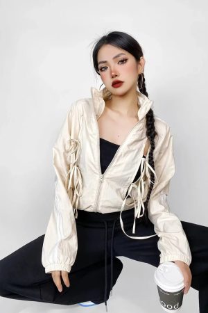 New Style Trends - Edgy Strapped Y2k Streetwear Outfit Set - Outfit Ideas