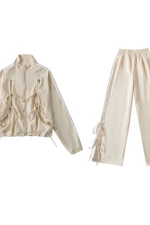 New Style Trends - Edgy Strapped Y2k Streetwear Outfit Set - Outfit Ideas