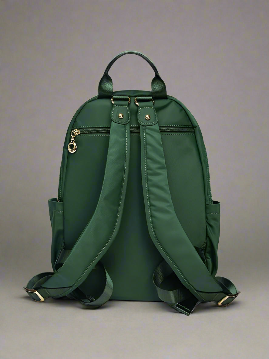 New Style Trends - Emerald Luxe Zip Aesthetic Backpack - Outfit Ideas New Style Trends - Emerald Luxe Zip Aesthetic Backpack - Outfit Ideas