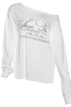 New Style Trends - Enchanted Script Studded Aesthetic T-shirt - Outfit Ideas