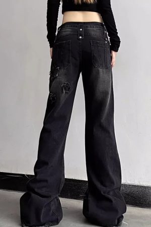 New Style Trends - Fall Wide Leg High Waist Jeans - Outfit Ideas