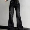 New Style Trends - Fall Wide Leg High Waist Jeans - Outfit Ideas