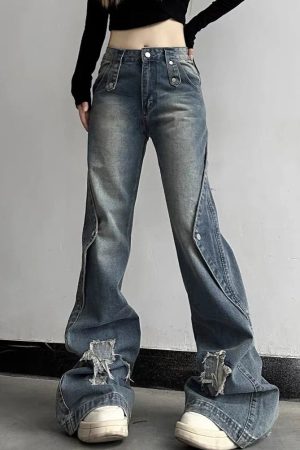 New Style Trends - Fall Wide Leg High Waist Jeans - Outfit Ideas