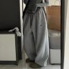 New Style Trends - Fleece Wide Leg Sweatpants - Outfit Ideas