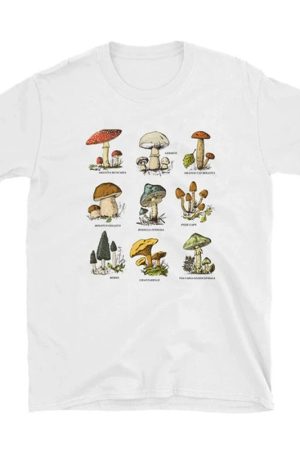 New Style Trends - Forager's Mushroom Goblincore T-Shirt - Outfit Ideas