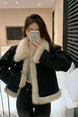 New Style Trends - Frost Edgy Cropped Y2k Jacket - Outfit Ideas