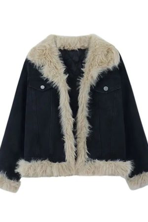 New Style Trends - Frost Edgy Cropped Y2k Jacket - Outfit Ideas